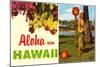 Aloha from Hawaii-null-Mounted Art Print