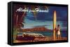 Aloha from Hawaii-null-Framed Stretched Canvas