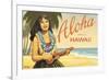 Aloha from Hawaii-Kerne Erickson-Framed Art Print