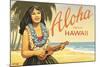 Aloha from Hawaii-Kerne Erickson-Mounted Art Print