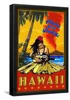 Aloha From Waikiki, Hawaii-null-Framed Poster