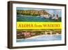 Aloha from Waikiki, Hawaii-null-Framed Art Print