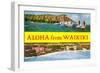 Aloha from Waikiki, Hawaii-null-Framed Art Print