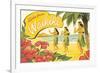 Aloha from Waikiki-Kerne Erickson-Framed Art Print