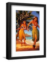 Aloha, Hawaii-Kerne Erickson-Framed Art Print