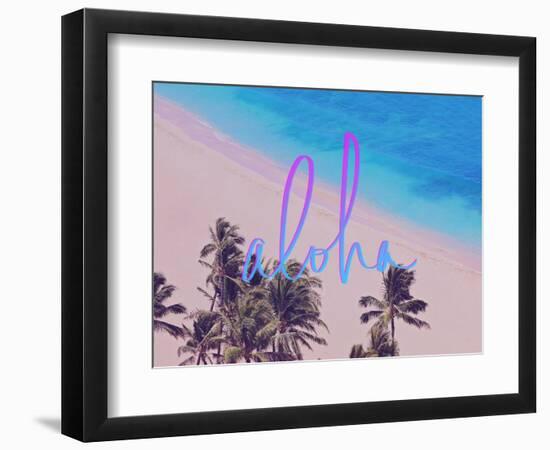 Aloha Hawaii-Leah Flores-Framed Giclee Print