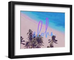 Aloha Hawaii-Leah Flores-Framed Giclee Print