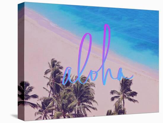 Aloha Hawaii-Leah Flores-Stretched Canvas