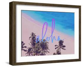 Aloha Hawaii-Leah Flores-Framed Giclee Print