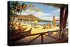 Aloha Hawaii-Kerne Erickson-Stretched Canvas