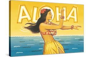 Aloha, Hawaii-Kerne Erickson-Stretched Canvas