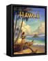 Aloha Hawaii-Kerne Erickson-Framed Stretched Canvas