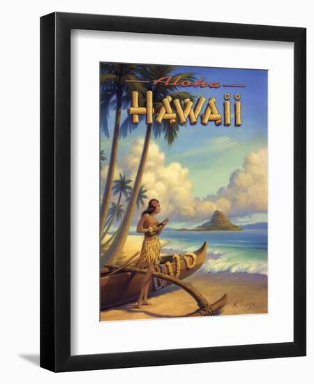 Aloha Hawaii-Kerne Erickson-Framed Art Print