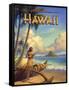 Aloha Hawaii-Kerne Erickson-Framed Stretched Canvas