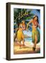 Aloha, Hawaii-Kerne Erickson-Framed Art Print