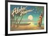 Aloha Hawaii-Kerne Erickson-Framed Premium Giclee Print