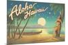 Aloha Hawaii-Kerne Erickson-Mounted Art Print