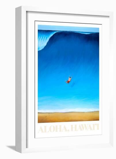 Aloha Hawaii-Mark Ulriksen-Framed Art Print