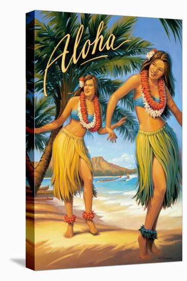 Aloha, Hawaii-Kerne Erickson-Stretched Canvas