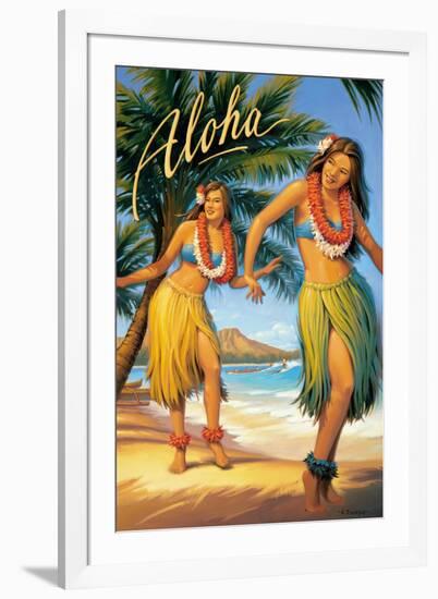 Aloha, Hawaii-Kerne Erickson-Framed Art Print