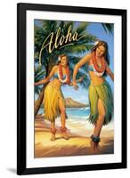 Aloha, Hawaii-Kerne Erickson-Framed Art Print