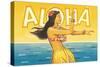 Aloha, Hawaii-Kerne Erickson-Stretched Canvas