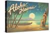 Aloha Hawaii-Kerne Erickson-Stretched Canvas