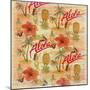 Aloha Hulas Pattern-Art Licensing Studio-Mounted Giclee Print