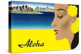 Aloha, Island Maiden-null-Stretched Canvas