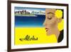 Aloha, Island Maiden-null-Framed Art Print