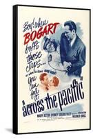 Aloha Means Goodbye, 1942, "Across the Pacific" Directed by John Huston-null-Framed Stretched Canvas