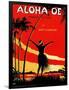 Aloha Oe (Farewell To Thee)-Le Morgan-Framed Art Print