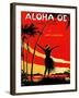 Aloha Oe (Farewell To Thee)-Le Morgan-Framed Art Print