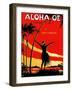 Aloha Oe (Farewell To Thee)-Le Morgan-Framed Art Print