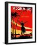 Aloha Oe (Farewell To Thee)-Le Morgan-Framed Art Print