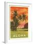 Aloha: Palm Trees-null-Framed Art Print