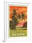 Aloha: Palm Trees-null-Framed Art Print