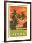 Aloha: Palm Trees-null-Framed Art Print