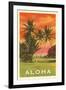 Aloha: Palm Trees-null-Framed Art Print