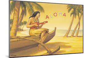 Aloha Serenade-Kerne Erickson-Mounted Art Print