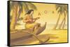 Aloha Serenade-Kerne Erickson-Framed Stretched Canvas