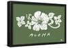 Aloha Text Poster-null-Framed Poster
