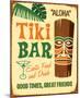 Aloha Tiki Bar-null-Mounted Art Print