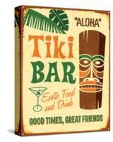 Aloha Tiki Bar-null-Stretched Canvas