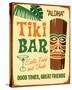 Aloha Tiki Bar-null-Stretched Canvas