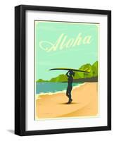 Aloha-Diego Patino-Framed Art Print