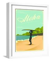 Aloha-Diego Patino-Framed Art Print