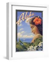 Aloha-Kerne Erickson-Framed Art Print