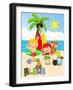 Aloha-comodo777-Framed Art Print