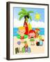 Aloha-comodo777-Framed Art Print